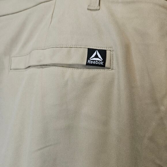 Reebok Men's 40x32 Tan Golf Athletic Pants - Picture 7 of 9